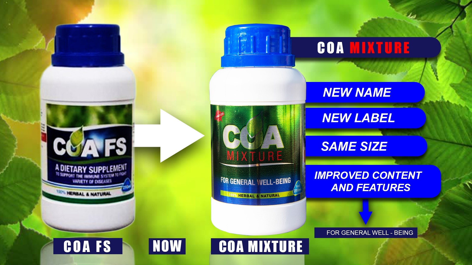 COA Mixture Launched (Watch Video)