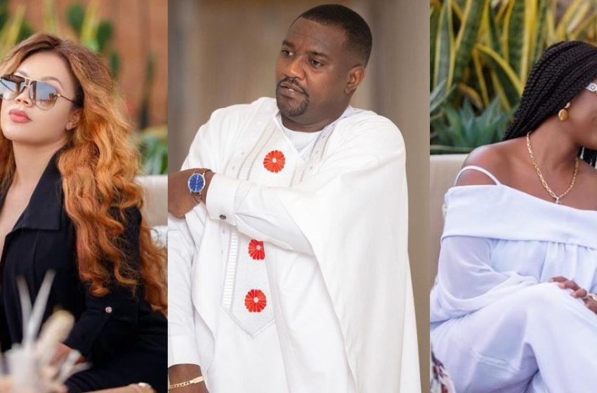  Video Of John Dumelo’s Son Playing With Nadia Buari’s Twin Daughters Warms Hearts Online (Watch)