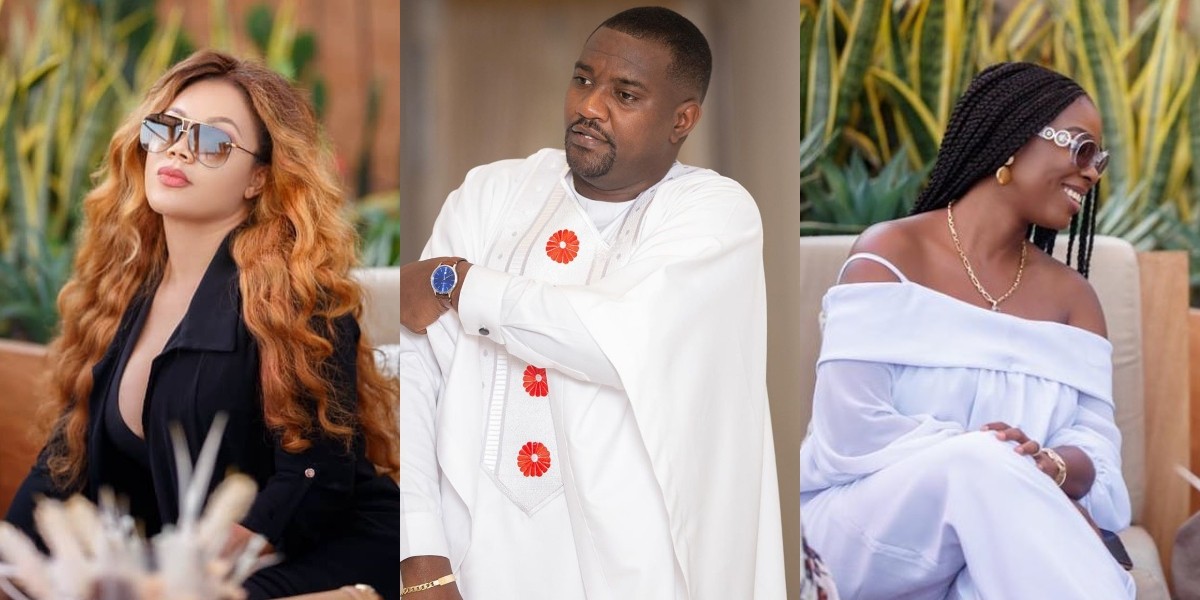 Video Of John Dumelo’s Son Playing With Nadia Buari’s Twin Daughters Warms Hearts Online (Watch)