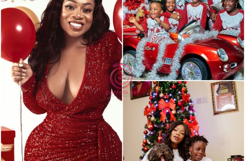  Popular Ghanaian Celebrities Paint Instagram Red And White With Stunning Christmas Photos
