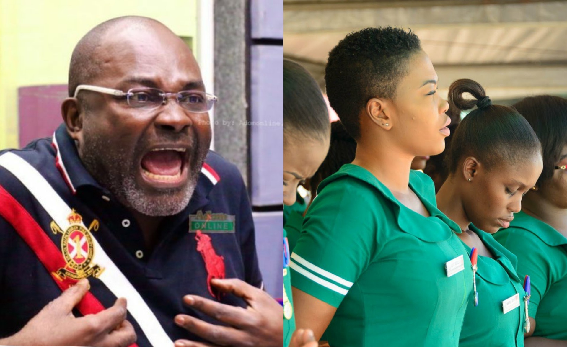 Ghanaian Nurses Have Horrible Attitudes – Kennedy Agyapong Clashes With Nurses At Korle-Bu (Video)