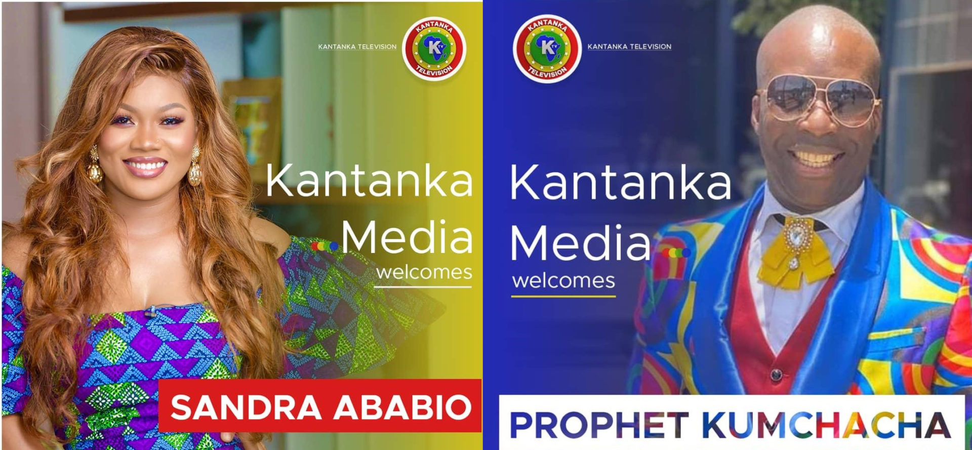 Prophet Kumchacha, Comedian Waris, Sandra Ababio, And Others Join Kantanka TV – PHOTOS