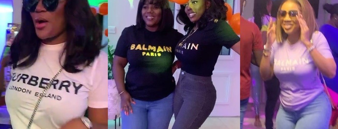 Nana Aba Anamoah Organizers Special And Star-Studded Champagne Party To Mark Her Birthday – See All The Exclusive Videos