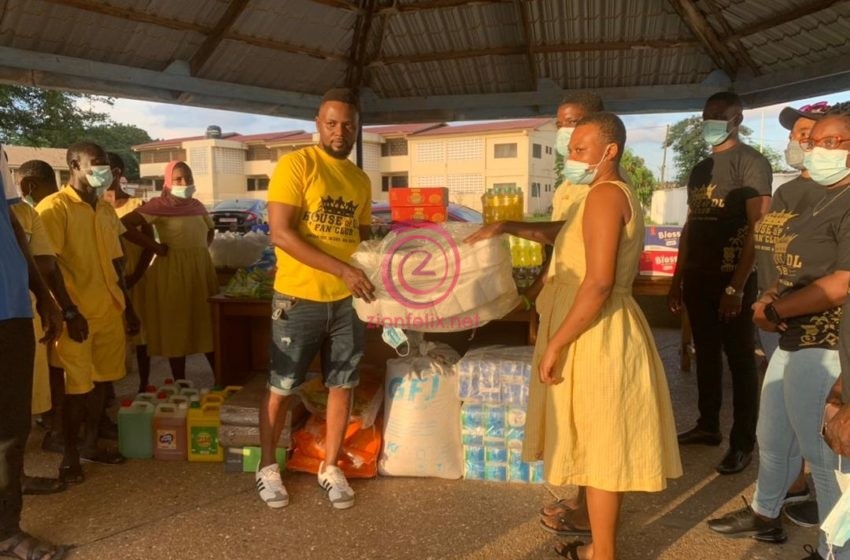  Daddy Lumba Fans, House Of DL Fan Club Donates Items To Dzorwulu Special School To Mark His Recent Birthday
