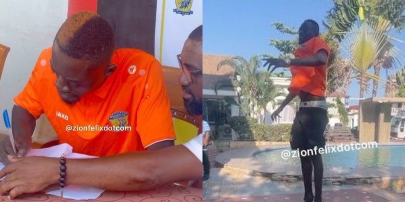  Actor Lilwin Turns Footballer; Signs A Two-Year Deal With New Edubiase United Football Club – Watch Videos