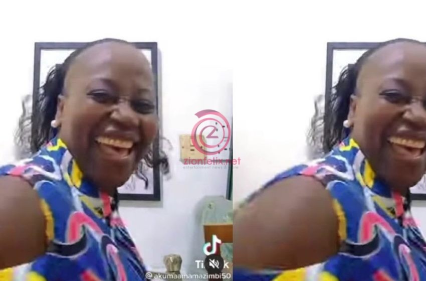  Video Of Akumaa Mama Zimba Without Her Famous Hair Scarf Receives M@d Reactions Online