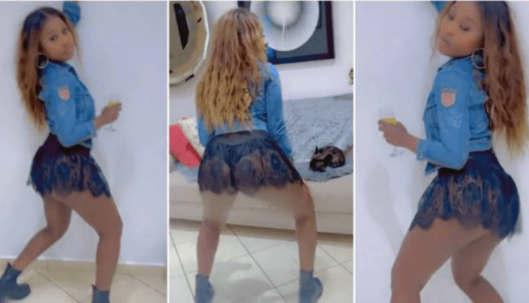 Efia Odo Joins ‘Small Nyash Dey Shake’ Challenge And Drops Serious Tw3rking Video Online