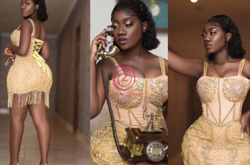  Hajia Bintu Flaunts Cle@vage As She Shares Stunning Photos To Celebrate Her Birthday
