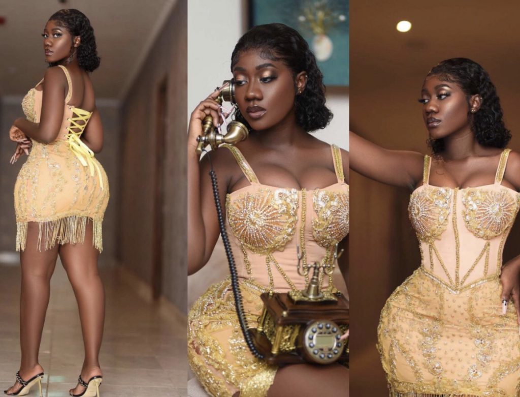 Hajia Bintu Flaunts Cle@vage As She Shares Stunning Photos To Celebrate Her Birthday