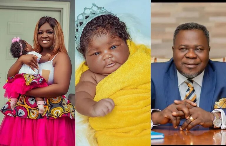 Tracey Boakye Finally Reacts To Rumours That Dr. Kwaku Oteng Is The Father Of Her Child, Nhyira – Watch Video