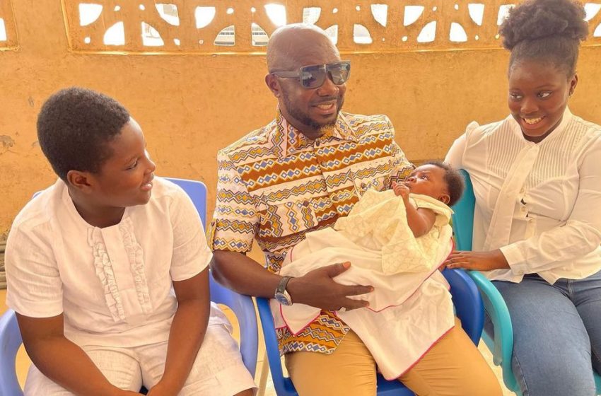  Osebo Announces The Birth Of His 6th Child With New Baby Mama – See Photos