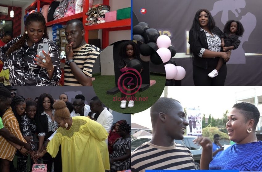 Tracey Boakye’s Daughter, Nana Akua Nhyira Signs First Ambassadorial Deal At A Very Young Age
