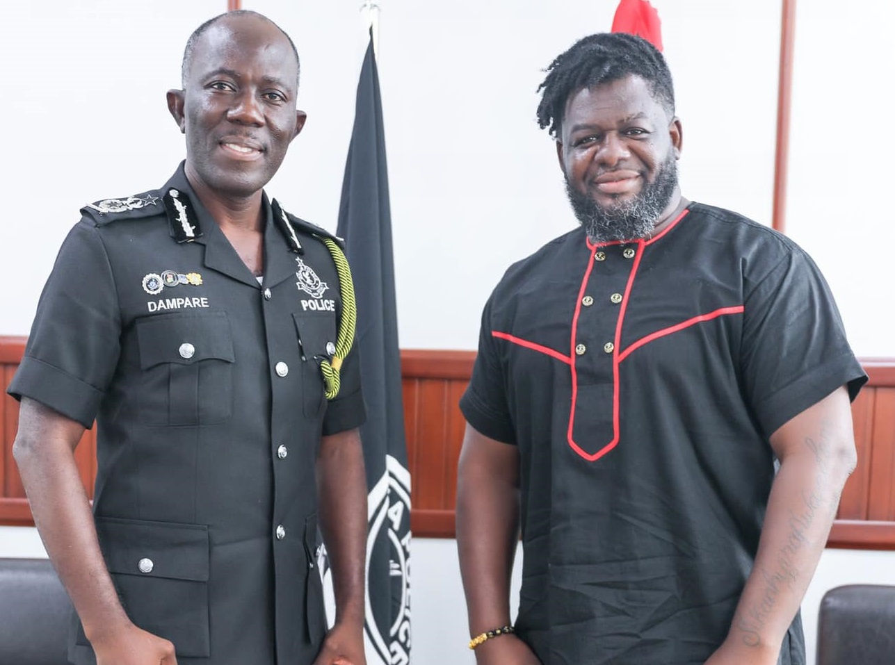  ‘Dr. George Akuffo Dampare Embodies The Phrase Service With Integrity’ – Bullgod Writes After Meeting IGP For This Reason