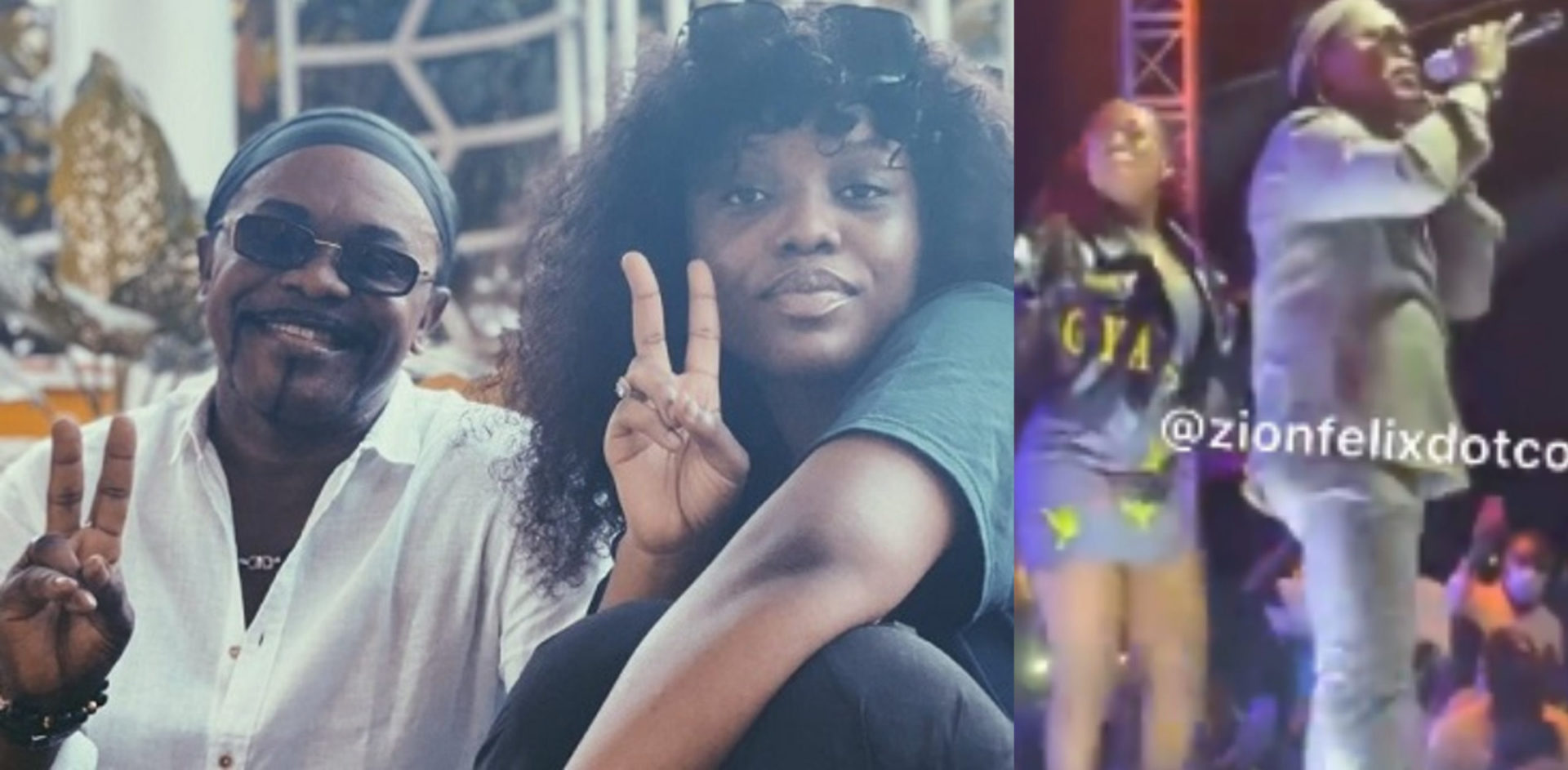 Lovely Moment Gyakie And Her Father, Nana Acheampong Performed Together For The First Time – Watch The Full Performance