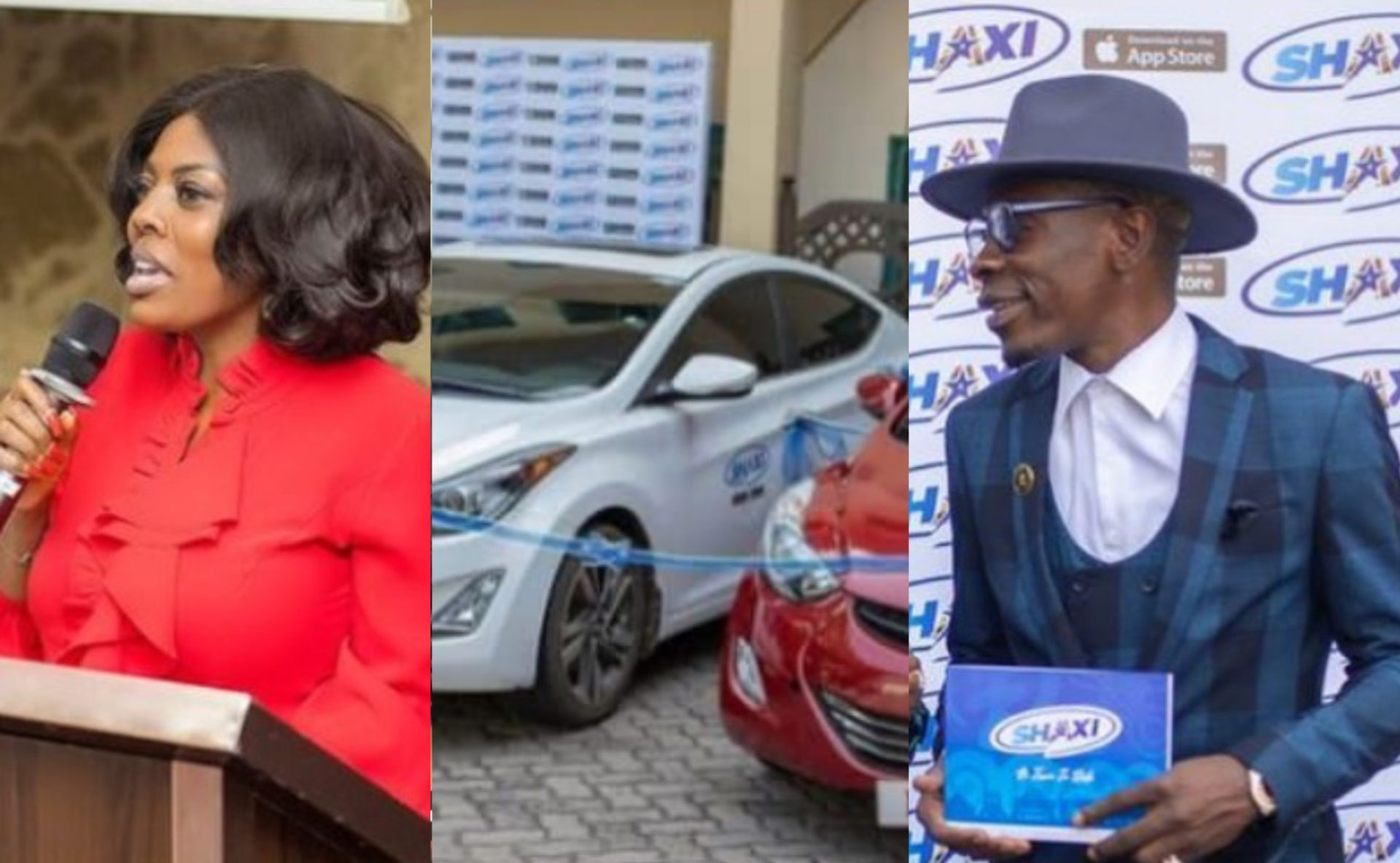  Shatta Wale Thanks Nana Aba Anamoah As She Gifts Him Two Vehicles To Support His ‘Shaxi’ Business