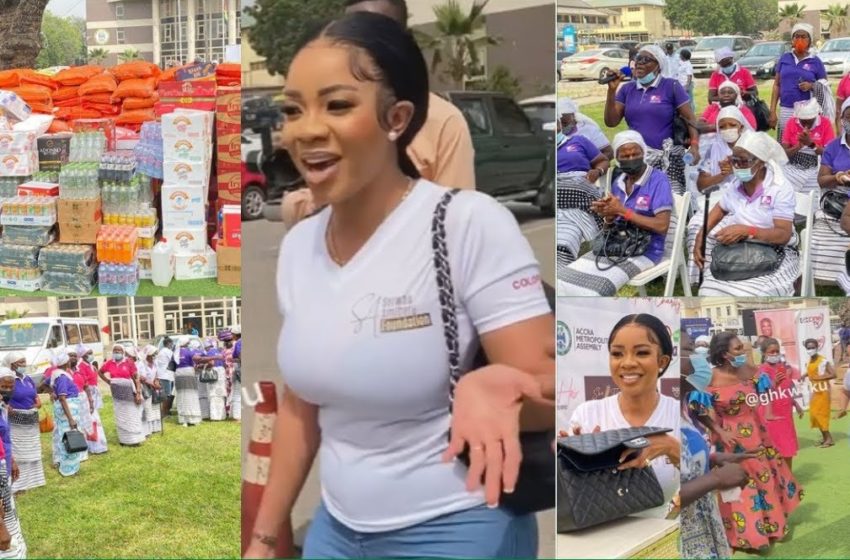  Serwaa Amihere Gives Seed Capital And Other Items To Over 200 Widows And Single Mothers – Videos