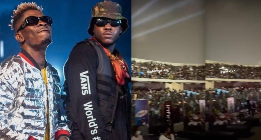  #FreedomWaveConcert: Shatta Wale And Medikal Get Fans Cr@zy As They Get Accra Sports Stadium Filled With Music Lovers (+video)