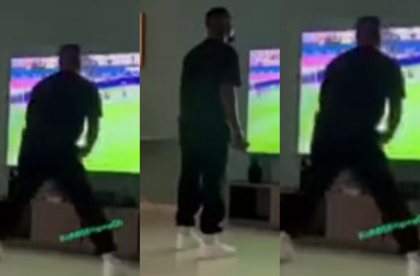  These Reactions From Sarkodie As Black Stars Waste Chances Against Morocco Will Get You Rolling On The Floor (Video)