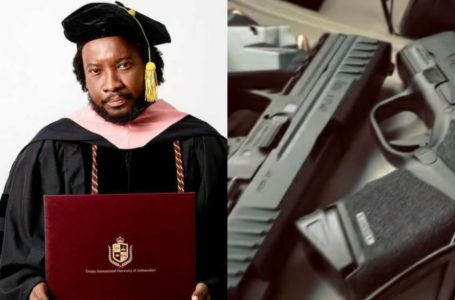 Sonnie Badu Replies Netizen Who Says The Police Would Have Arrested Him If He Had Brandished His Guns In Ghana [+video]