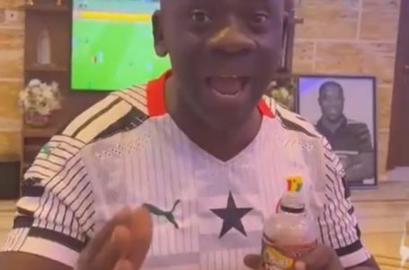 Eat Before The Match – Akrobeto Hilariously Rallies Support For The Black Stars (Video)