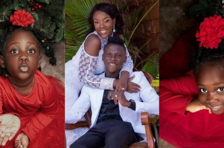  Stonebwoy’s Wife, Dr. Louisa In Shock As Their Daughter Calls Her Daddy ‘Cute Guy’ In New Video