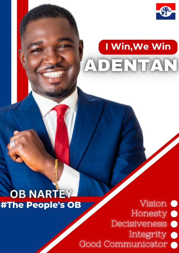 OB Nartey Is For NPP As He Eyes Adenta Parliamentary Seat - ZionFelix.net