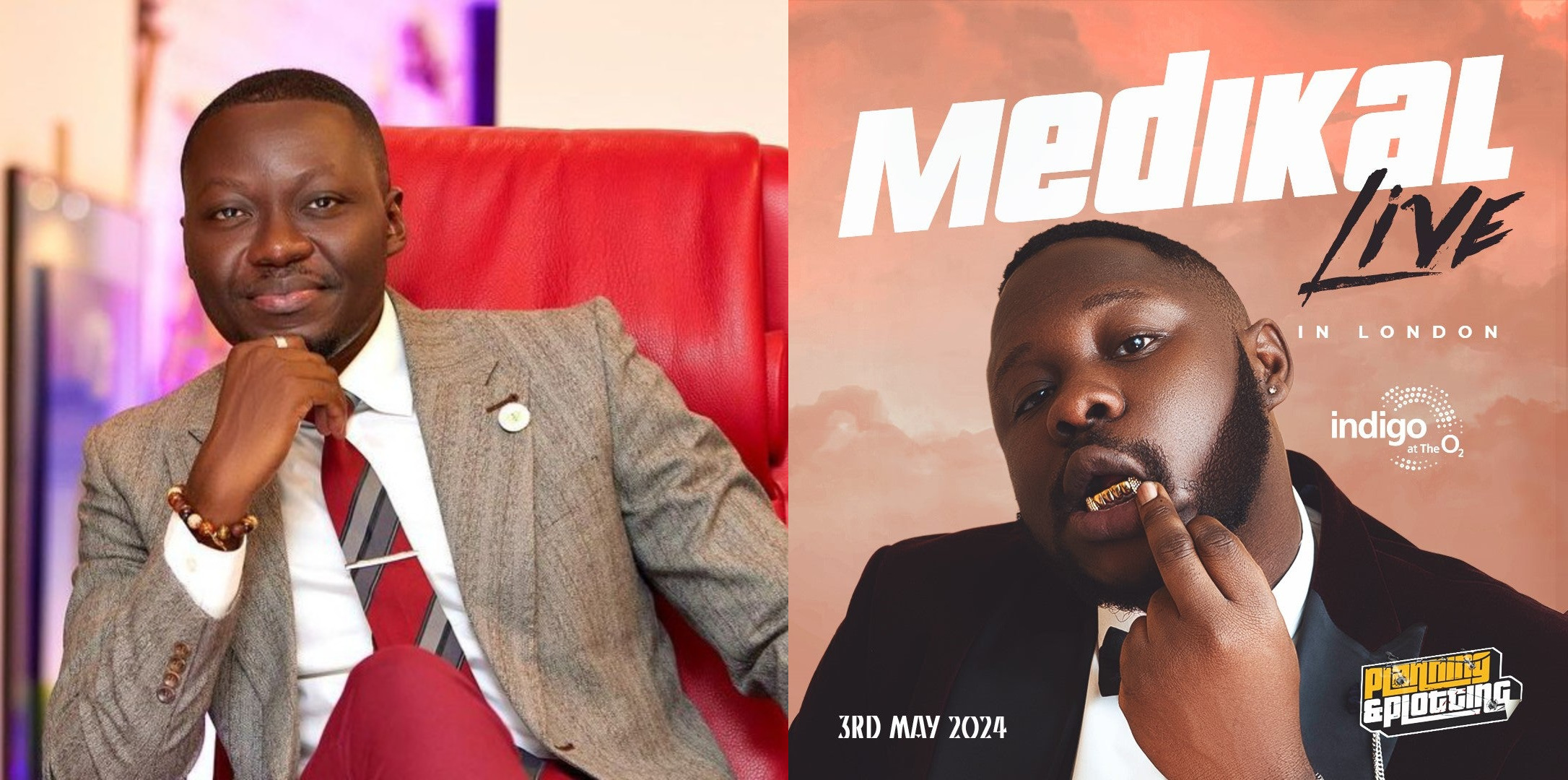 “It Is Childish” – Arnold Asamoah-Baidoo Hits Hard At Medikal Over The Stunts He Is Using To Hype His Upcoming Indigo The O2 Concert