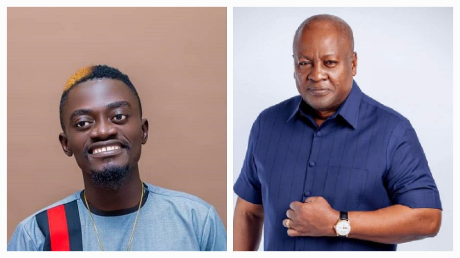 Ex-President John Mahama Buys 200 Tickets Of Lilwin’s ‘A Country Called Ghana’ Movie; Dashes Him A School Bus Worth GHS 300,000