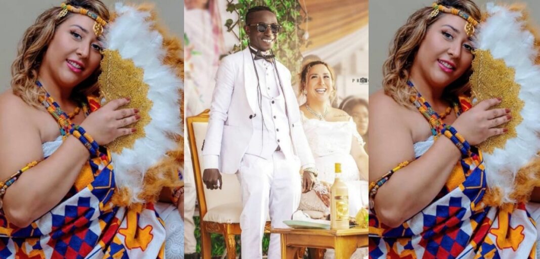 The German wife of Agona-Swedru musician Patapaa Amisty has revealed that she is no longer married to the musician as some think. In an interview at the airport, Liha Miller revealed that their marriage ended a few months after their wedding because things were not going well between them. She continued that after seeing this she left the marriage and requested they divorce but Patapaa didn’t take her seriously. According to Liha, it’s been over two years since she last spoke with the One Corner hitmaker but she has been speaking with his parents so they can finalise their divorce. “No. He is my husband or ex-husband. We are no more for a very long time. People don’t need to know because it is my private life. Many people are thinking wrongly and I have to clear it up a little bit. I got married to Patapaa in 2021 but the marriage did not work out. We are officially married and in Ghana, it is a process. We got divorced and we are in the process of ending everything. Patapaa and me we are not talking for years. The last time I saw him was after the wedding and when I left we never spoke. I asked for a divorce but he did not take it seriously,” she said.