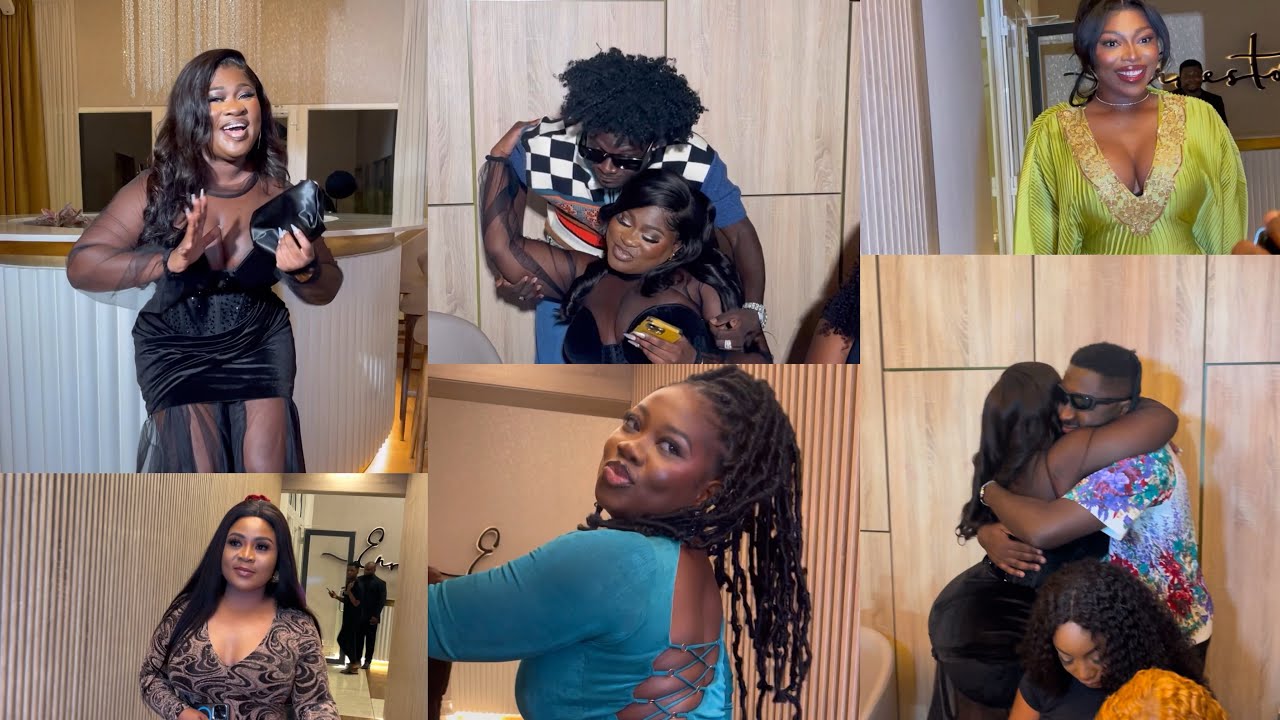 Sista Afia Holds 30th Birthday Dinner; Kuami Eugene, Amerado, Sefa, Shugatiti, Kisa Gbekle And Others Attend To Show Her Love (Video)